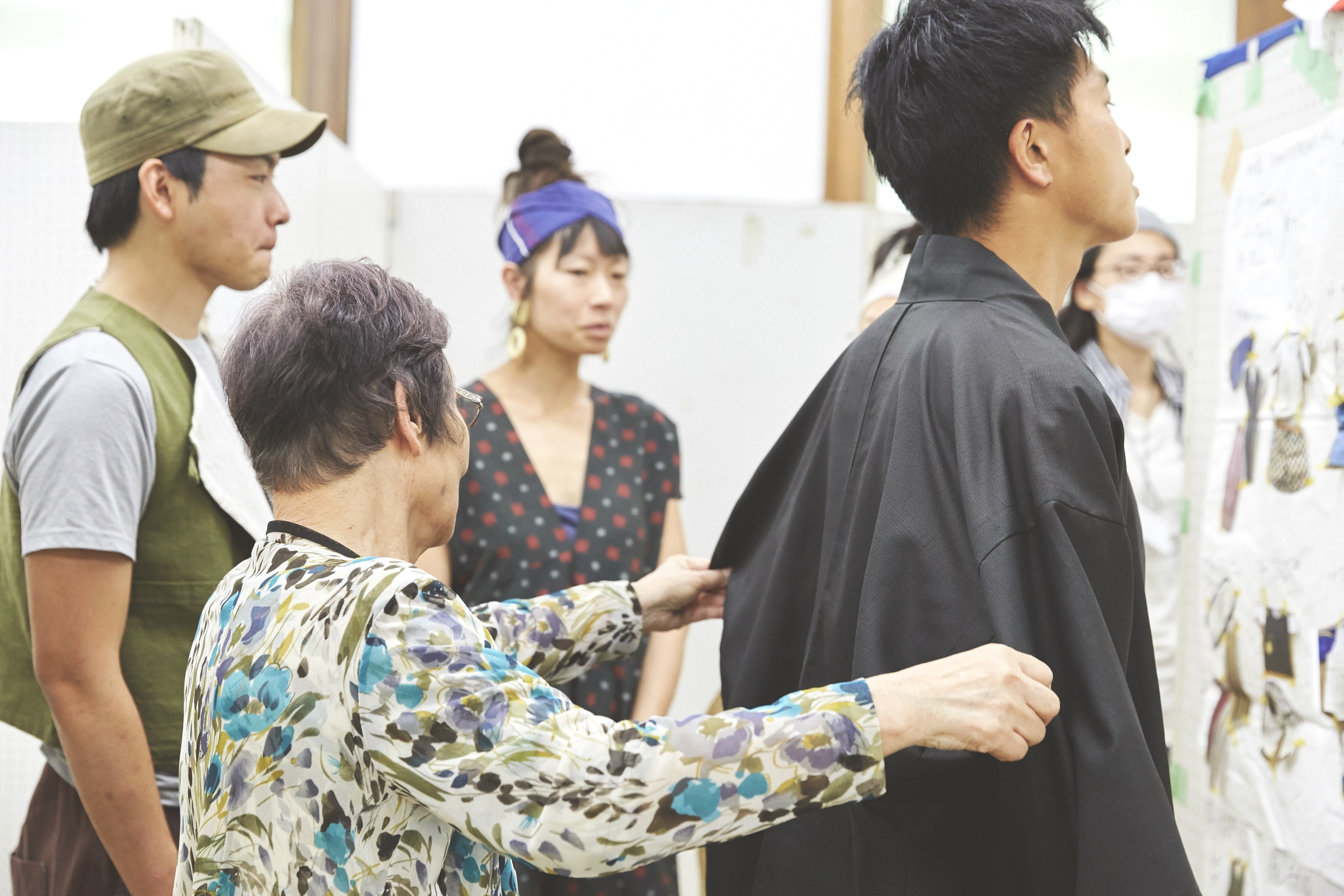 着物リメイクファッションショー「ののをへる」