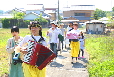 千早赤阪村「畑の結婚式」写真撮影