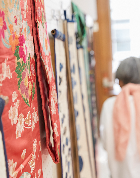 着物リメイクファッションショー「ののをへる」イベントブランディング